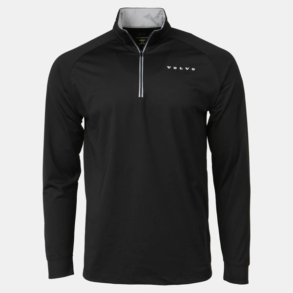 Picture of 1/4 Zip Performance Mock Neck Pullover - Black