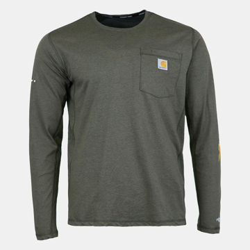 Picture of VNX Carhartt Long Sleeve T-Shirt : Basil Heather